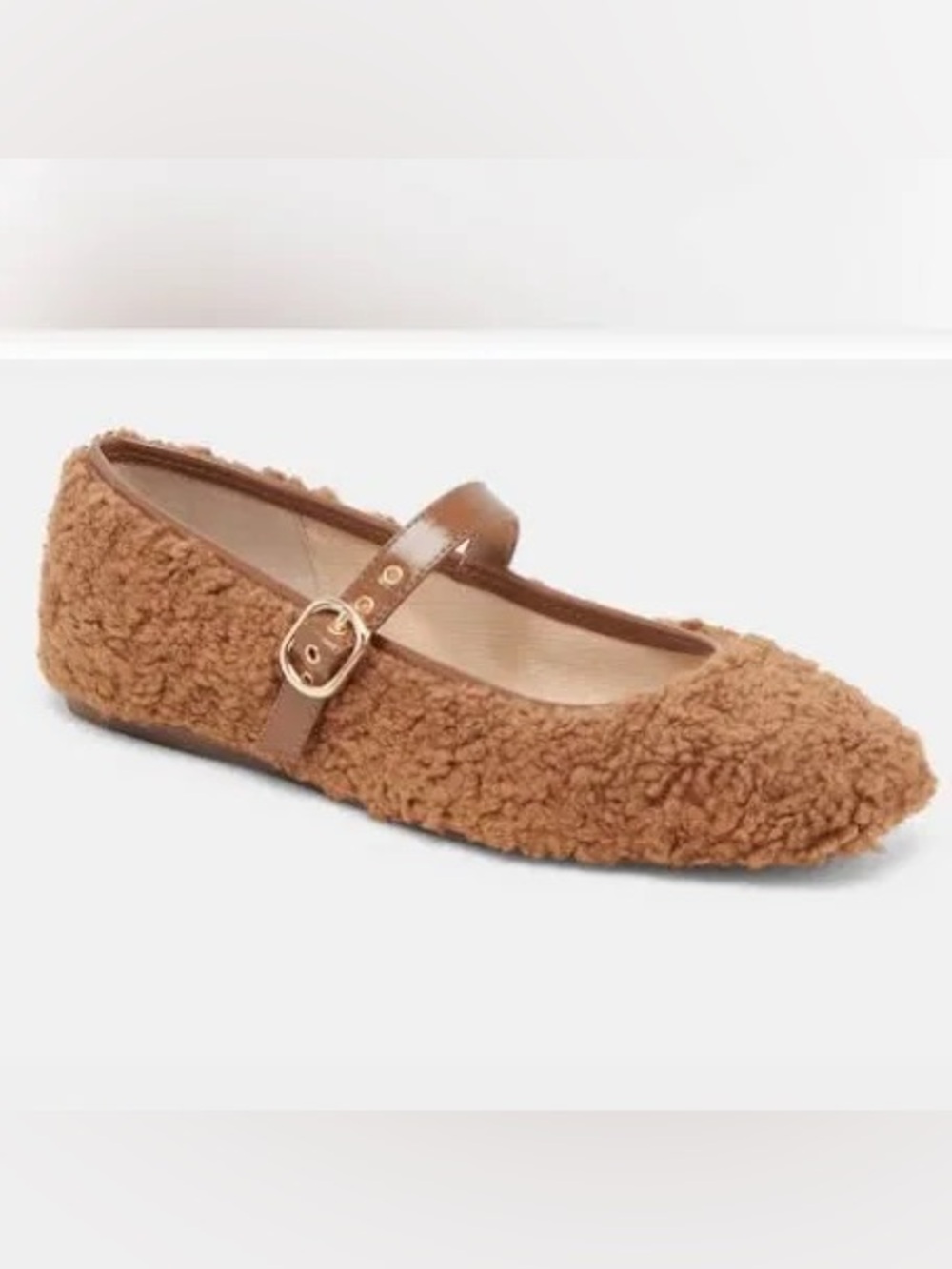 Dolce Vita Rodni Plush Ballet Flats Size 7.5 NWOB